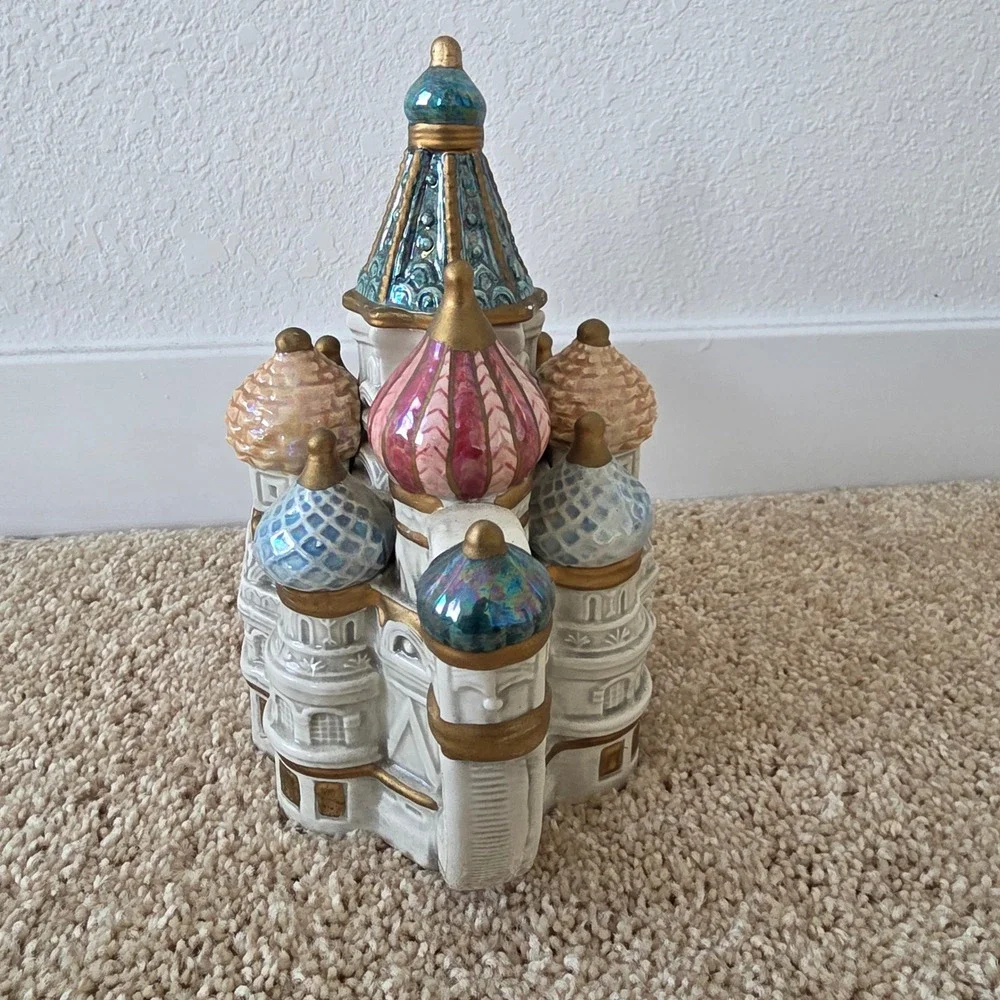 Fitz and Floyd St. Basil's Cathedral Teapot Limited Edition 1994 Moscow Russia